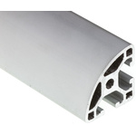 RS PRO Silver Aluminium Profile Strut, 30 x 30 mm, 6mm Groove, 2000mm Length
