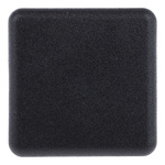 RS PRO Black End Cap, 30 x 30 mm Strut Profile, 6mm Groove