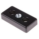 RS PRO M10, M6 Thread Base Plate, 6mm Groove