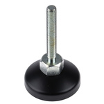 RS PRO M10 Thread Pivot Foot, 10mm 6mm Groove