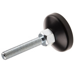 RS PRO M12 Thread Pivot Foot, 12mm 6mm Groove