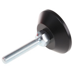 RS PRO M12 Thread Pivot Foot, 12mm 8mm Groove