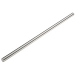 RS PRO Silver Stainless Steel Rod, 300mm Length, Dia. 10mm