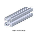 RS PRO Black Aluminium Profile Strut, 20 x 20 mm, 5mm Groove, 2000mm Length