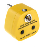 RS PRO ESD Earth Bonding Plug With 10 mm Stud