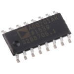 Analog Devices ADG201AKRZ Analogue Switch Quad SPST, 16-Pin SOIC