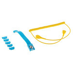 RS PRO ESD Grounding Wrist Strap & Cord Set With 10 mm Socket, 10 mm Stud