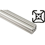 FlexLink Silver Aluminium Profile Strut, 30 x 30 mm, 7.2mm Groove, 2000mm Length, Series XF