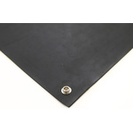 RS PRO Black Floor ESD-Safe Mat, 1.2m x 600mm x 3mm