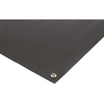 RS PRO Black Bench/Floor ESD-Safe Mat, 1.2m x 600mm x 2mm