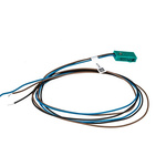 Pepperl + Fuchs Inductive Sensor - Block, NPN Output, 1.5 mm Detection, IP67, Wire Lead Terminal