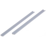 Essentra PCB Card Guide Adhesive-Backed Vertical Mount 204mm Long, 1.6mm Thick Max.