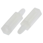 TCBS 12 01, 19.1mm High Nylon PCB Support Pillar for 4mm PCB Hole, 7.9mm Base
