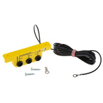 RS PRO ESD Earth Bonding Bracket With 4 mm Banana Stud x 3
