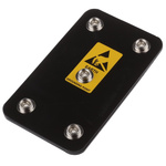 RS PRO ESD Earthing Plate With 10 mm Stud x 5