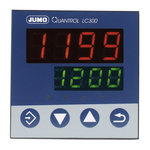 Jumo QUANTROL PID Temperature Controller, 96 x 96mm 1 (Analogue) Input, 1 Output Relay, 110 → 240 V ac Supply