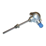 Electrotherm Type PT 100 Thermocouple 100mm Length, 11mm Diameter, -40°C → +500°C