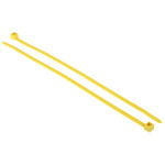 HellermannTyton Yellow Cable Tie Nylon, 200mm x 4.6 mm