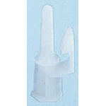 TEHCBS 6 01, 9.5mm High Nylon PCB Support Pillar for 4mm PCB Hole, 5.6mm Base