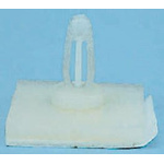 LCBSB-12-01A-RT, 19.1mm High Nylon PCB Support for 4mm PCB Hole, 17.8 x 17.8mm Base