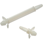 709403000, 9.5mm High Nylon PCB Support Pillar for 4mm PCB Hole, 14mm Base