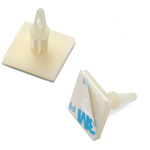 709261000, 5.4mm High Nylon Adhesive-Backed Support for 4mm PCB Hole, 20 x 20mm Base