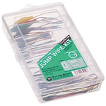 SKS-290, 50mm Insulated (PVC) Tinned Copper Breadboard Jumper Wire Kit in Black, Blue, Green, Red, White, Yellow