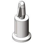 Essentra Nylon Studded Fixing Spacer for 4mm PCB Hole