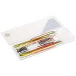 SKS-140, 5.08mm Insulated (PVC), Uninsulated (2.54 mm) Phosphor Bronze Breadboard Jumper Wire Kit in Blue, Brown,