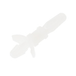 LCBSM-4-01 , 6.4mm High Nylon PCB Support Pillar for 4mm PCB Hole, 7.1mm Base