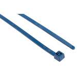 HellermannTyton Blue Cable Tie Metal Detectable Releasable, 250mm x 4.6 mm