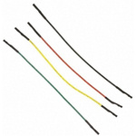 AC163029, 127mm Insulated Breadboard Jumper Wire Kit in Black, Green, Red, Yellow