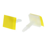 LCBSBM-9-01A2-RT, 14.3mm High Nylon PCB Support for 3.18mm PCB Hole, 12.7 x 12.7mm Base