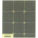 Sunhayato Double Sided Matrix Board FR4 0.9mm Holes, 2.54 x 2.54mm Pitch, 102.87 x 92.71 x 1mm