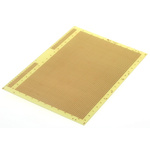 Vero Technologies Single Sided Matrix Board FR4 With 52 x 85 1.02mm Holes, 2.54 x 2.54mm Pitch, 233.4 x 160 x 1.6mm