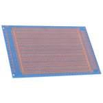 10-2845, Double-Sided Stripboard Epoxy Glass 160 x 100 x 1.6mm DIN 41612 FR4