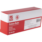 RS PRO Cotton Bud, Wood Handle, For use with Computers, Length 150mm, Pack of 200