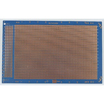 03-2990, Double-Sided Stripboard Epoxy Glass 100 x 160mm DIN 41612 FR4