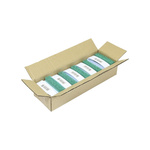 RS PRO Hard Bristle Green Scrubbing Brush, Polyester bristle material