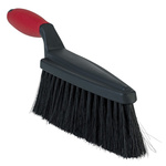 Vikan Hard Bristle Black Scrubbing Brush, 54mm bristle length, Hair bristle material