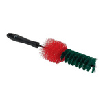 Vikan Hard Bristle Black Scrubbing Brush, 40mm bristle length, Polyester bristle material