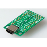 CK-44, Double Sided Extender Board Conversion Board FR4 38.36 x 22.86 x 0.8mm