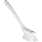 Vikan Hard Bristle White Scrubbing Brush, 46mm bristle length