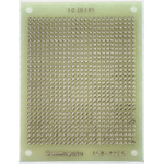 Single Sided Matrix Board 1mm Holes, 2.54 x 2.54mm Pitch, 95 x 72 x 1.2mm