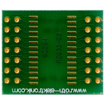 RE932-08, Double Sided Extender Board Multi Adapter Board FR4 25.4 x 21.27 x 1.5mm