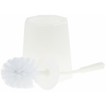 RS PRO Medium Bristle White Toilet Brush, Nylon bristle material