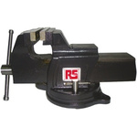 RS PRO Bench Vice x 75mm 152.39mm x 100mm, 14kg