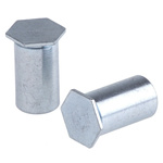 RS PRO Steel Zinc Plated Self-Clinching Standoff, M3