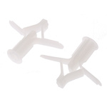 RS PRO Plastic Spring Toggle Fixings With 8mm fixing hole diameter