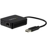 Startech 1 Port USB 2.0 Fiber Optic Converter, 100Mbit/s
